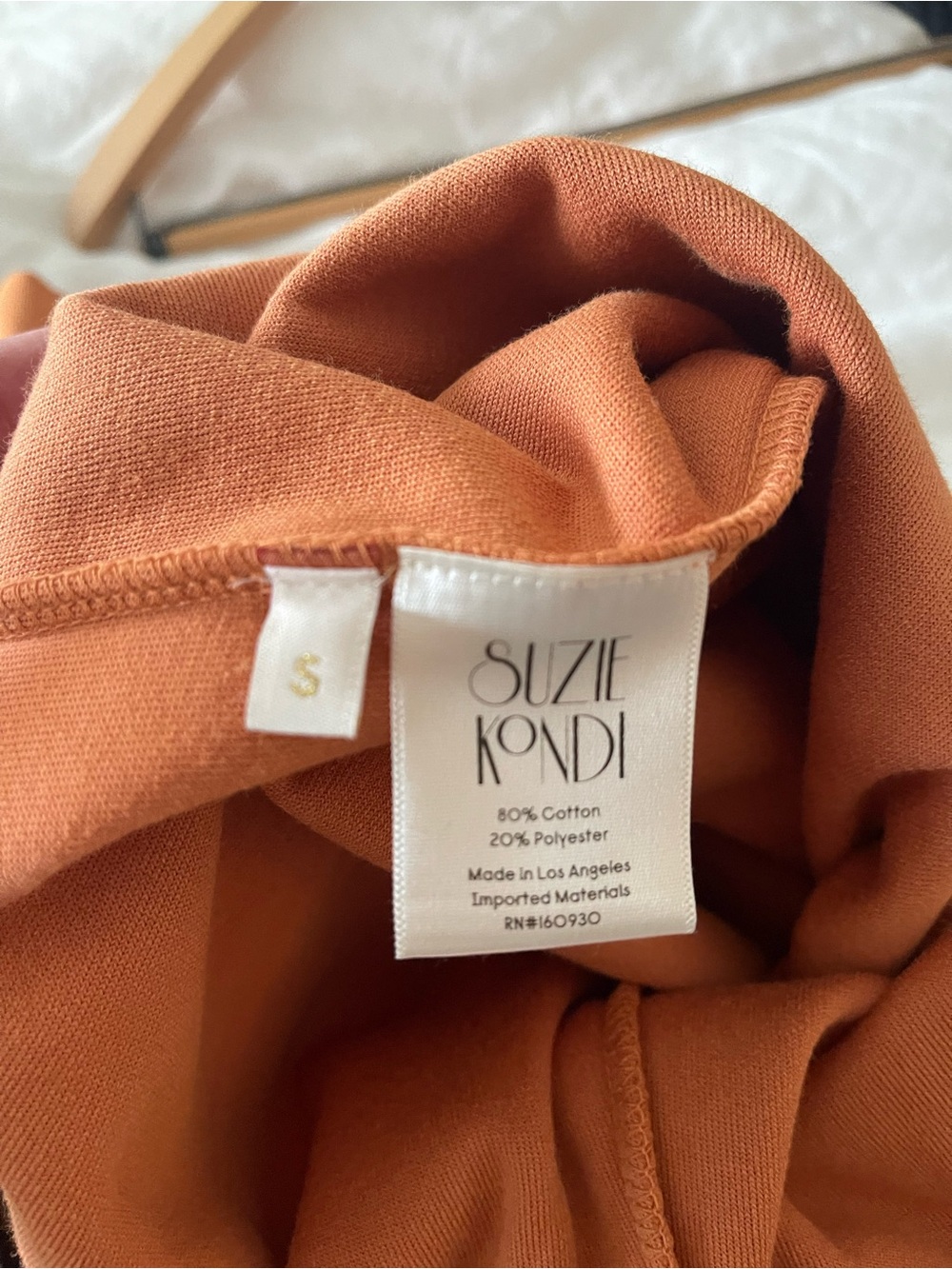 Suzi Kondi Sleeveless Wide-Leg Jumpsuit in Rust - Picture 3 of 3